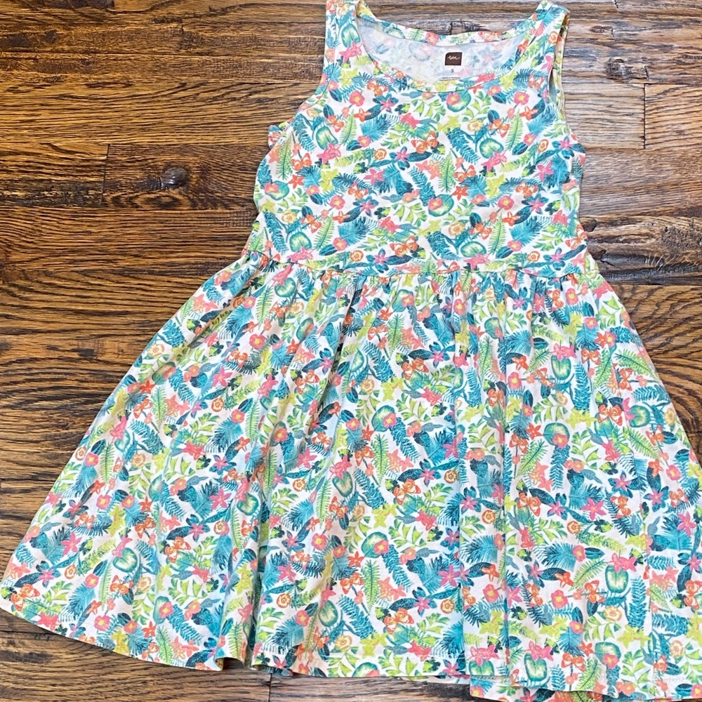 Tea Collection Floral Dress sz 5